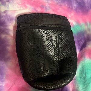 Black snake skin hydrojug sleeve